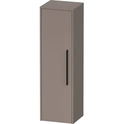 Duravit D-Code Halbhochschrank DC1338LBD430000 Griffe Diamantschwarz, Basalt Matt 400x1320x36 mm