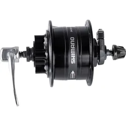 SHIMANO Nabendynamo DH-3D32 6 Volt/3 Watt 32 Loch 6-Loch Schwarz