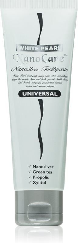 White Pearl NanoCare Zahnpasta mit Silber-Nanopartikeln 100 g