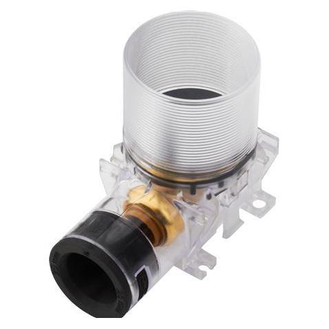 Roth QuickBox koblingsdåse til mur 18 mm Koblingsdåse enkelt til mur/TECTITE 18 mm x 1/2 (17087274218)