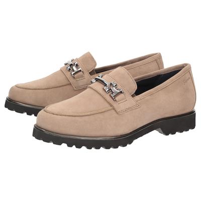 Slipper SIOUX "Meredith-752-H", Damen, Gr. 41 (UK 7), beige, Schuhe Slipper