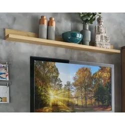 MassivHolz »Vita« Wandregal natur 120 cm