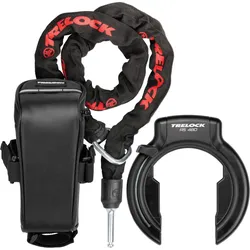 TRELOCK Rahmenschloss Kit RS 480 AZ XL/ZR 355 100/Tasche