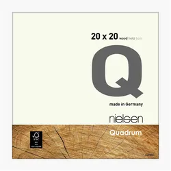 Nielsen Bilderrahmen Quadrum Holz Weiß / 20 x 20