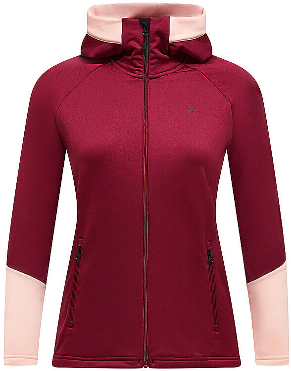 PEAK PERFORMANCE Damen Kapuzenjacke Ride Essentials beere   S W
