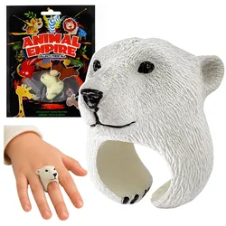 Handring Educational Animals Bear Weiß