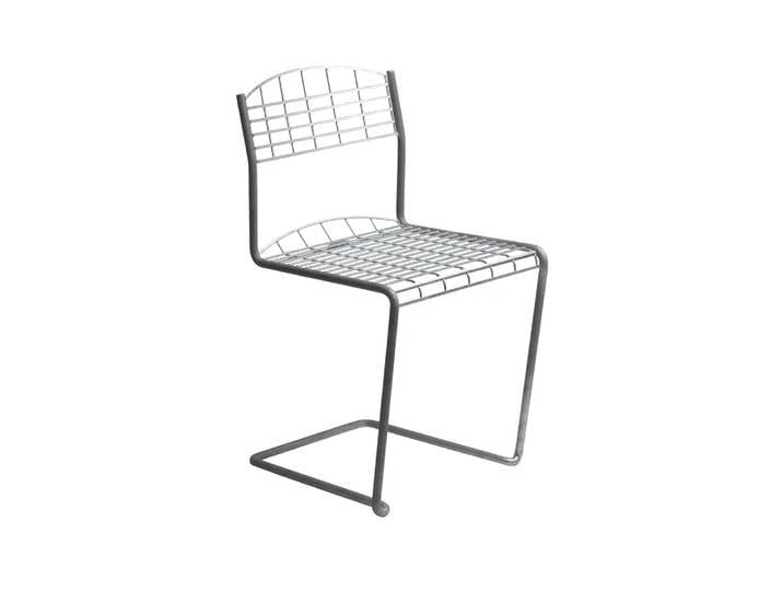 Grythyttan Stålmöbler Chaise High Tech Galvanisé à chaud