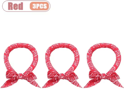 Inspire Picks ChillBuddy Breathable Pet Cooling Scarf For Cats & Dogs red 3pcs