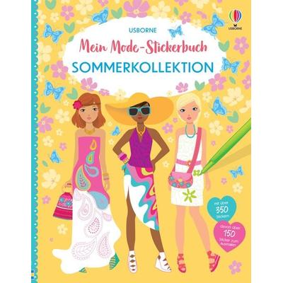 Mein Mode-Stickerbuch: Sommerkollektion, Taschenbuch von Fiona Watt, Usborne, 978-1-78941-877-4