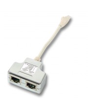 EFB Elektronik EFB-Elektronik T-Adapter Netzwerk-Splitter RJ-45 M bis W 15 cm CAT 5e (K5123.015)