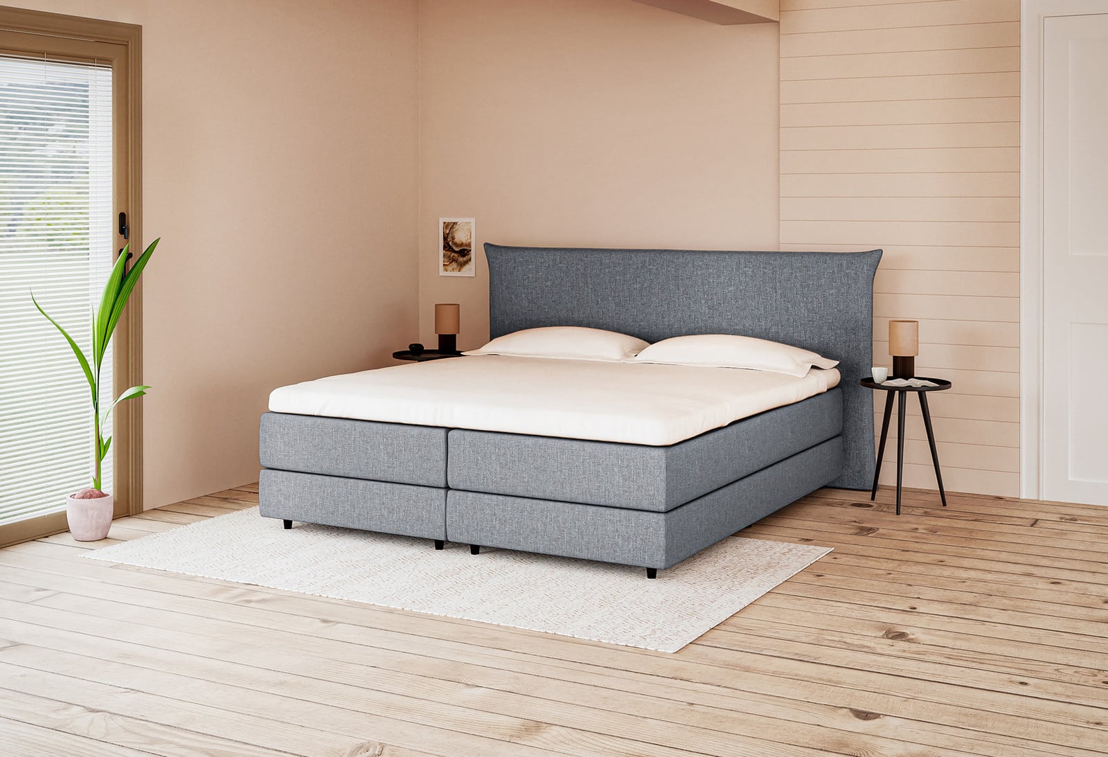 Swiss Sense Capella Celia Boxspring met individuele pocketveren