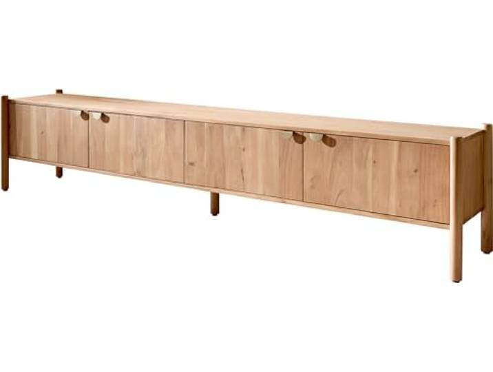 DELIFE TV-Board Caius Akazie Aura 220 cm 4 Türen Lowboard
