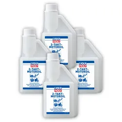 4x 2-Takt-Motoroil LIQUI MOLY 1051 Motoröl Motorenöl Öl selbstmischend 250ml