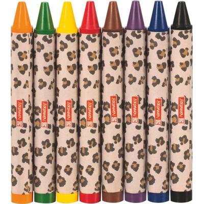 Brunnen Wachsmalstifte 8er Set Wild Cat