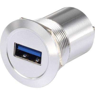 TRU Components USB-08 USB-Einbaubuchse 3.0 Buchse, Einbau Inhalt: 1St.