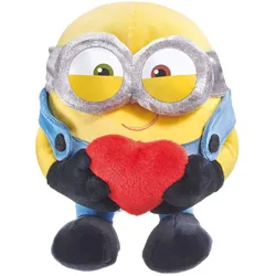 Schmidt Spiele Minions, Bob mit Herz 22cm (22 cm)