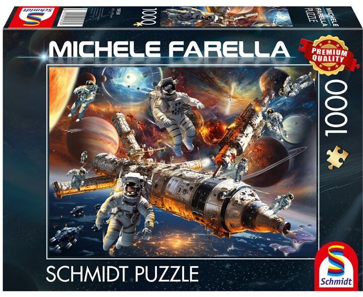 Puzzle 1000 pcs Magie des galaxies : en apesanteur dans l'espace Schmidt