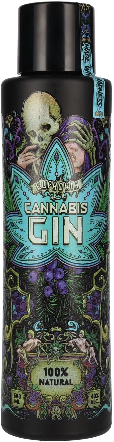 EUPHORIA Cannabis Gin Madness Edition 40% Vol. 0,5l