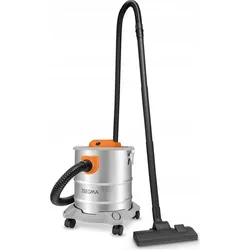 Zeegma, Industriestaubsauger, Zonder PRO ASH - Stofzuiger voor as en puin - 1600 W - 20L - industrile stofzuiger - roestvrijstalen (Aschesauger, Nass-Trockensauger, Trockensauger)