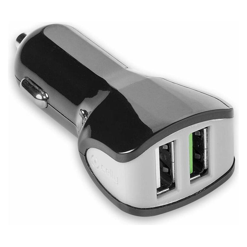 Celly Turbo Car Charger (CC2USBTURBOBK)
