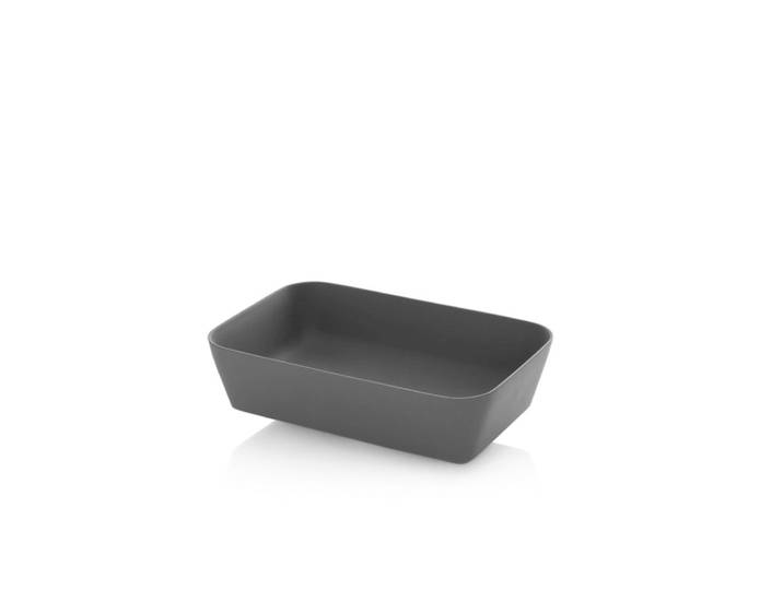 Lavabo à poser anthracite en résine