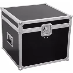 Roadinger Flightcase 4x PAR-56 Spot lang, Audio Racks + Cases, Braun, Schwarz