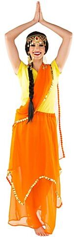 buttinette Bollywood-Rock "India", orange