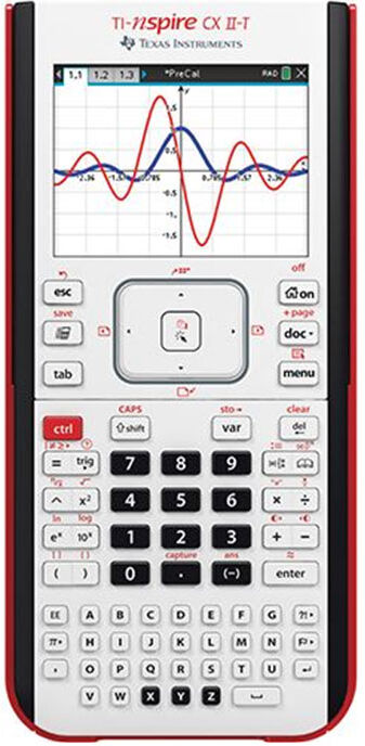 CALCULADORA GRÁFICA TEXAS TI-ISP CX II-T