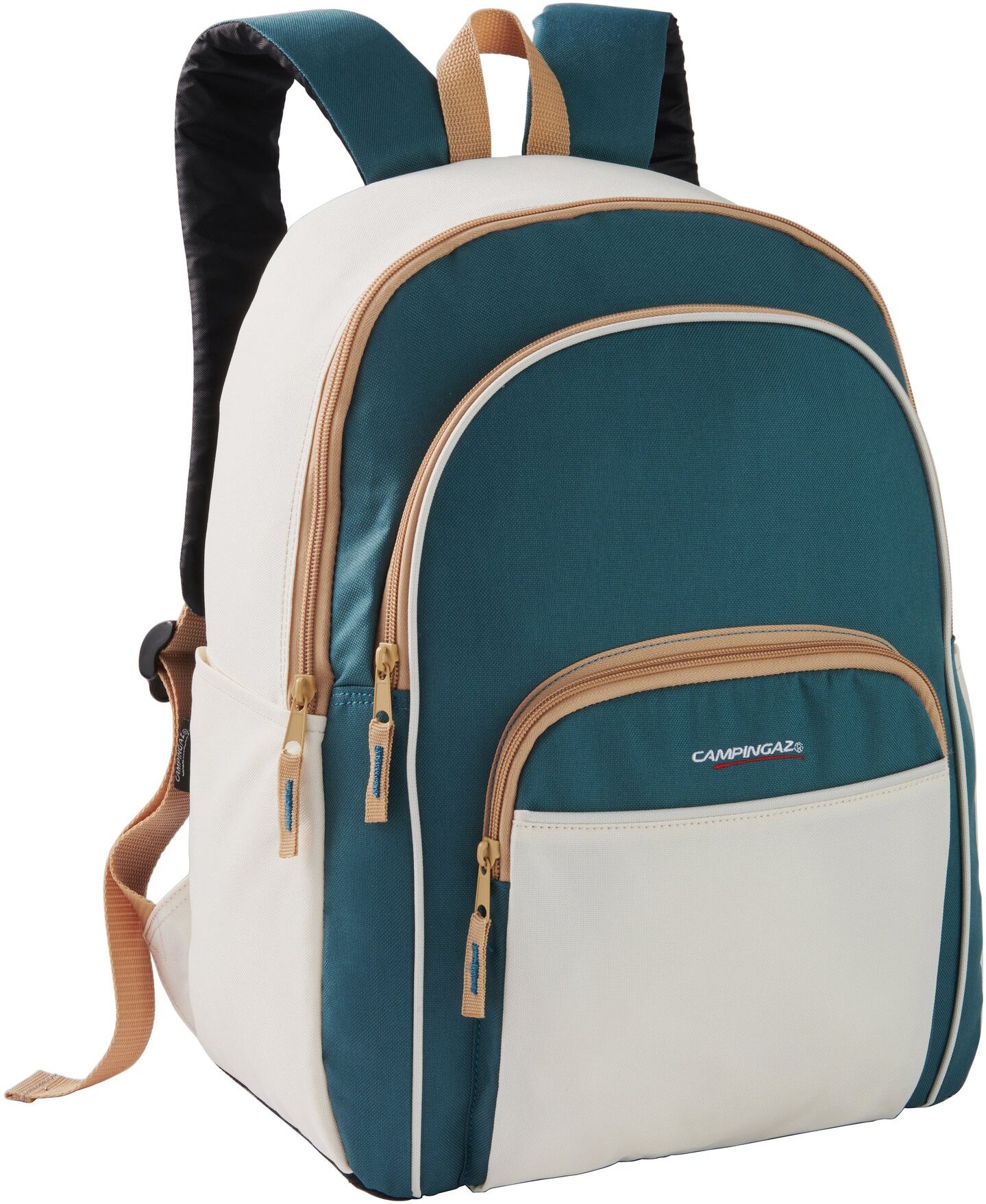 Zaino termico Camping Gaz 2227080 FOLD N'COOL Backpack Verde e Beige
