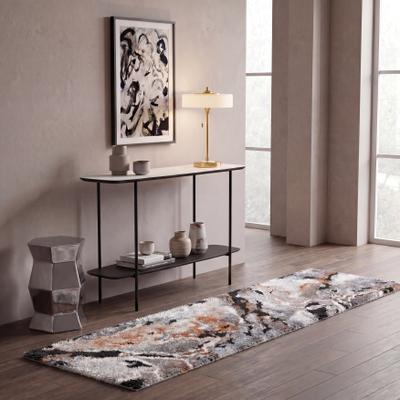 SAFAVIEH Cyrus Shag Kerasoula Abstract 1-inch Thick Rug