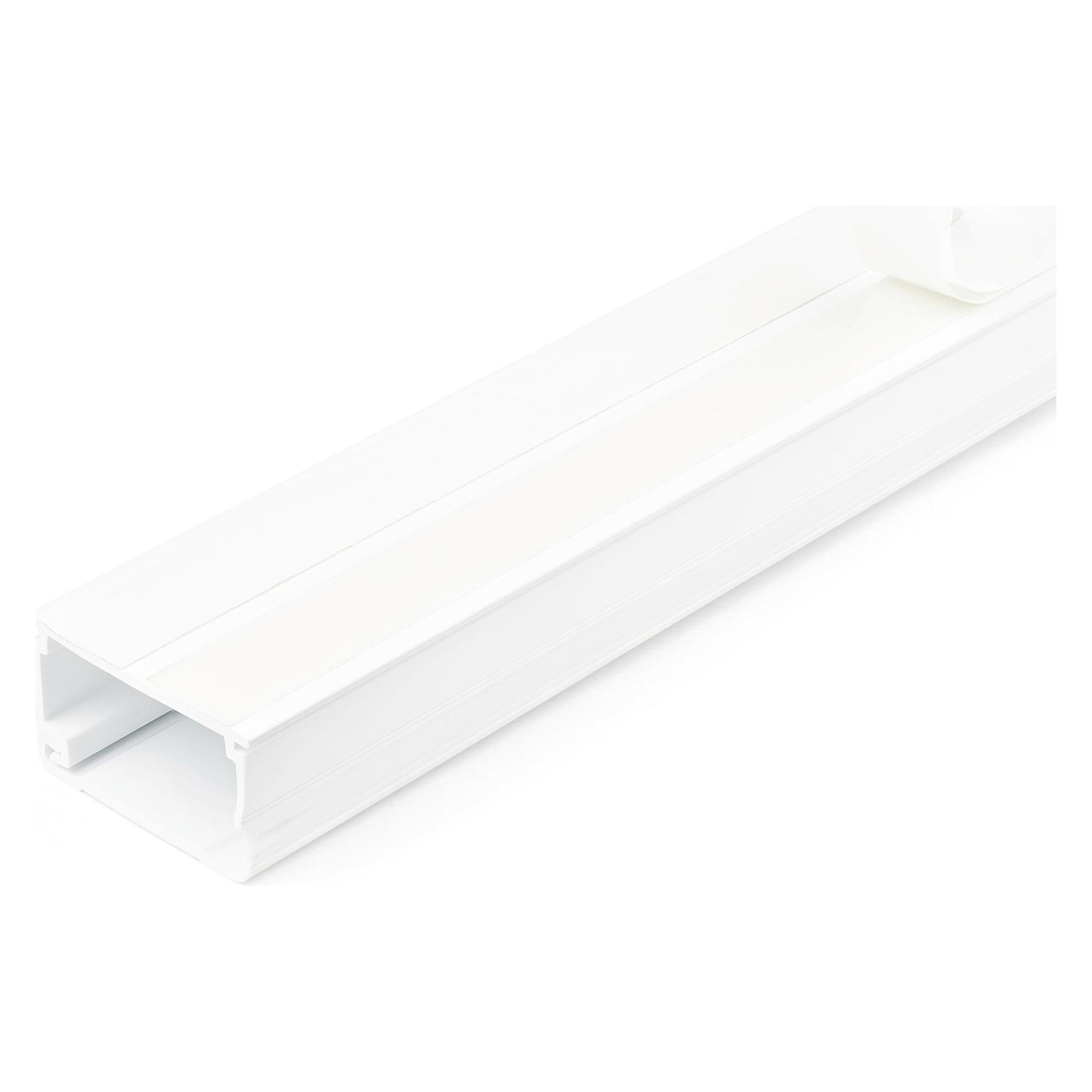 StarTech Solid Cable Management Raceway with Adhesive Tape & Cover, 1-3/4"(45mm)W x 1-1/8 (Kabelkanal, 200 cm) (CBMOWD4527)