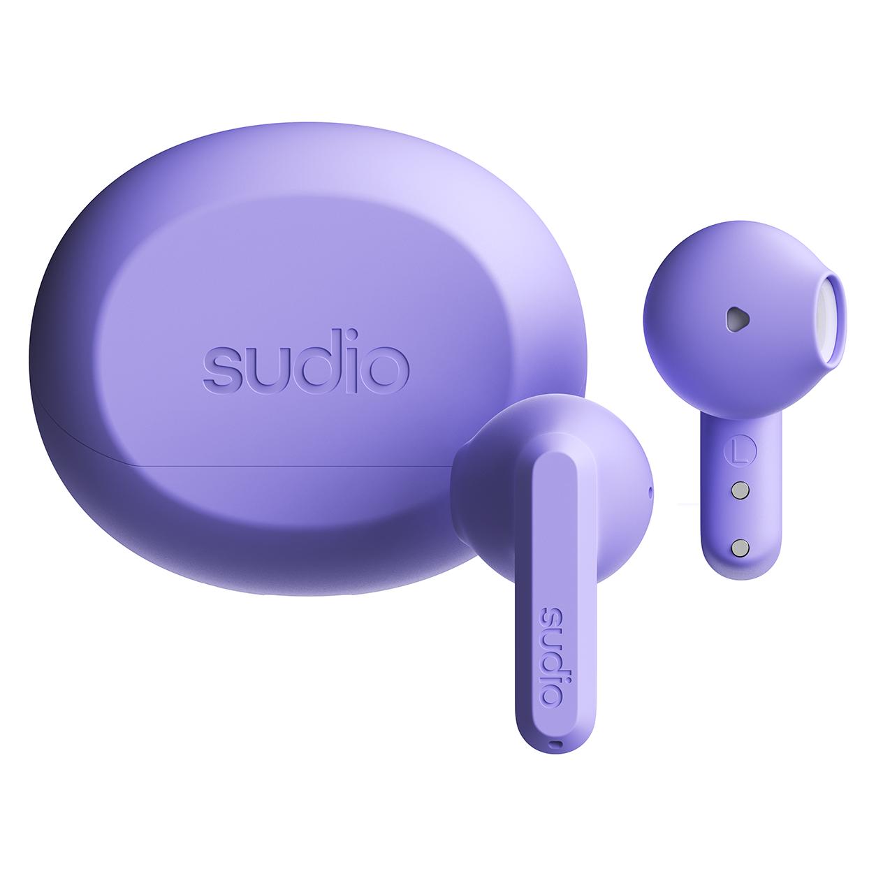 Sudio A3 BT Earphones Purple = 7350071397060 (25 h, Kabellos) (A3PUR)