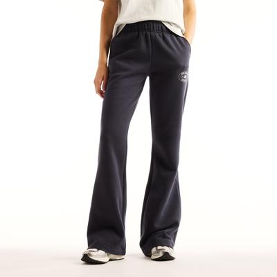Sweathose NEW BALANCE "REIMAGINED FLEECE PANT", Damen, Gr. XL, N-Gr, schwarz (schwarz night (dnt)), Obermaterial: 60% Baumwolle, 40% Polyester, Hosen Sweathose, für Erwachsene, lange Hosenform, mit klarer Linienführung