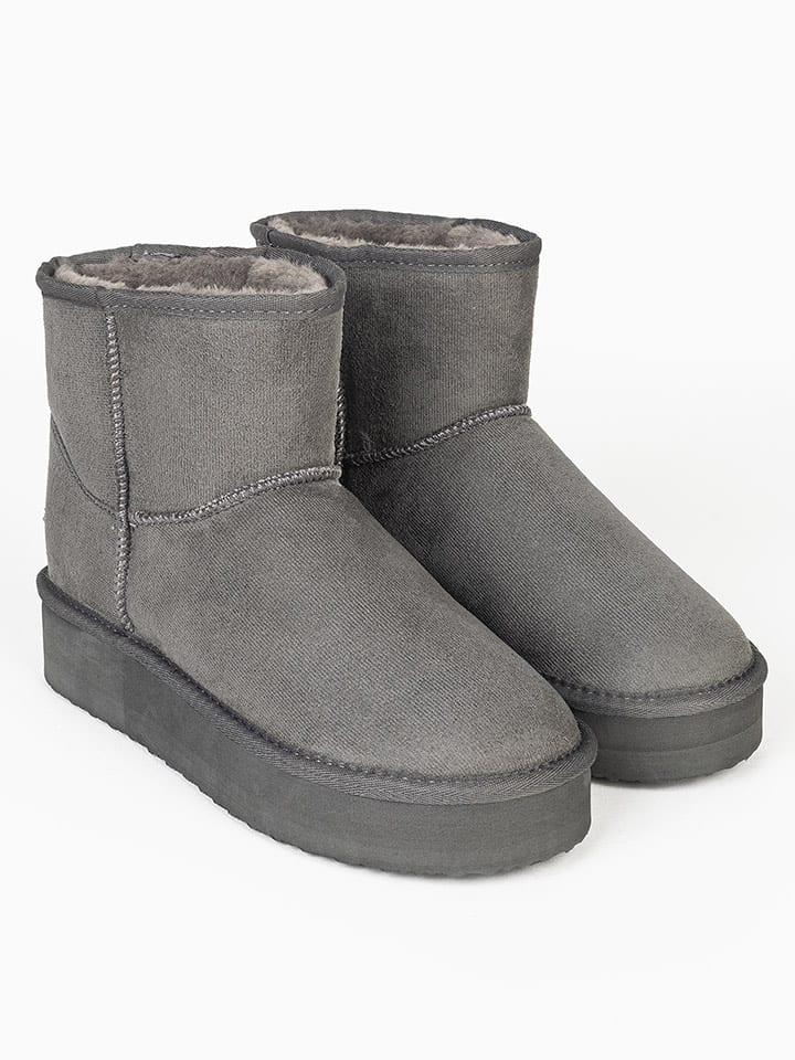 Blackfield Winterboots "Princesse" in Hellgrau - 40