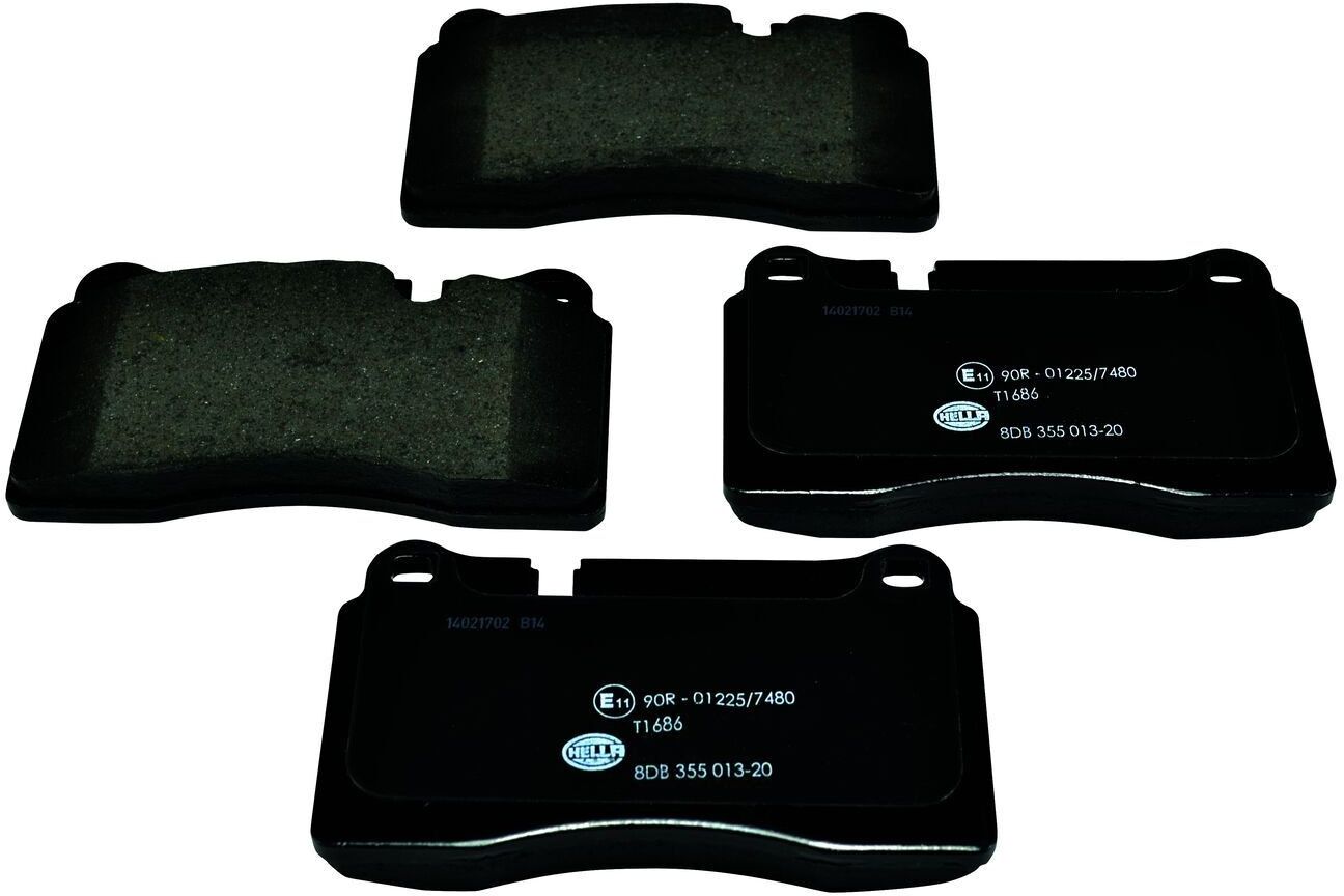 HELLA 8DB 355 013-201 Brake pad set