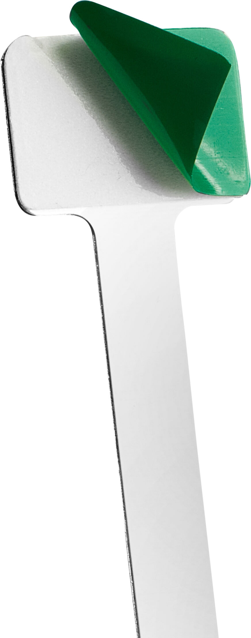 SPRINTIS 100 Unidades - Wobbler para estantería, aluminio, 150 mm, removible, plata