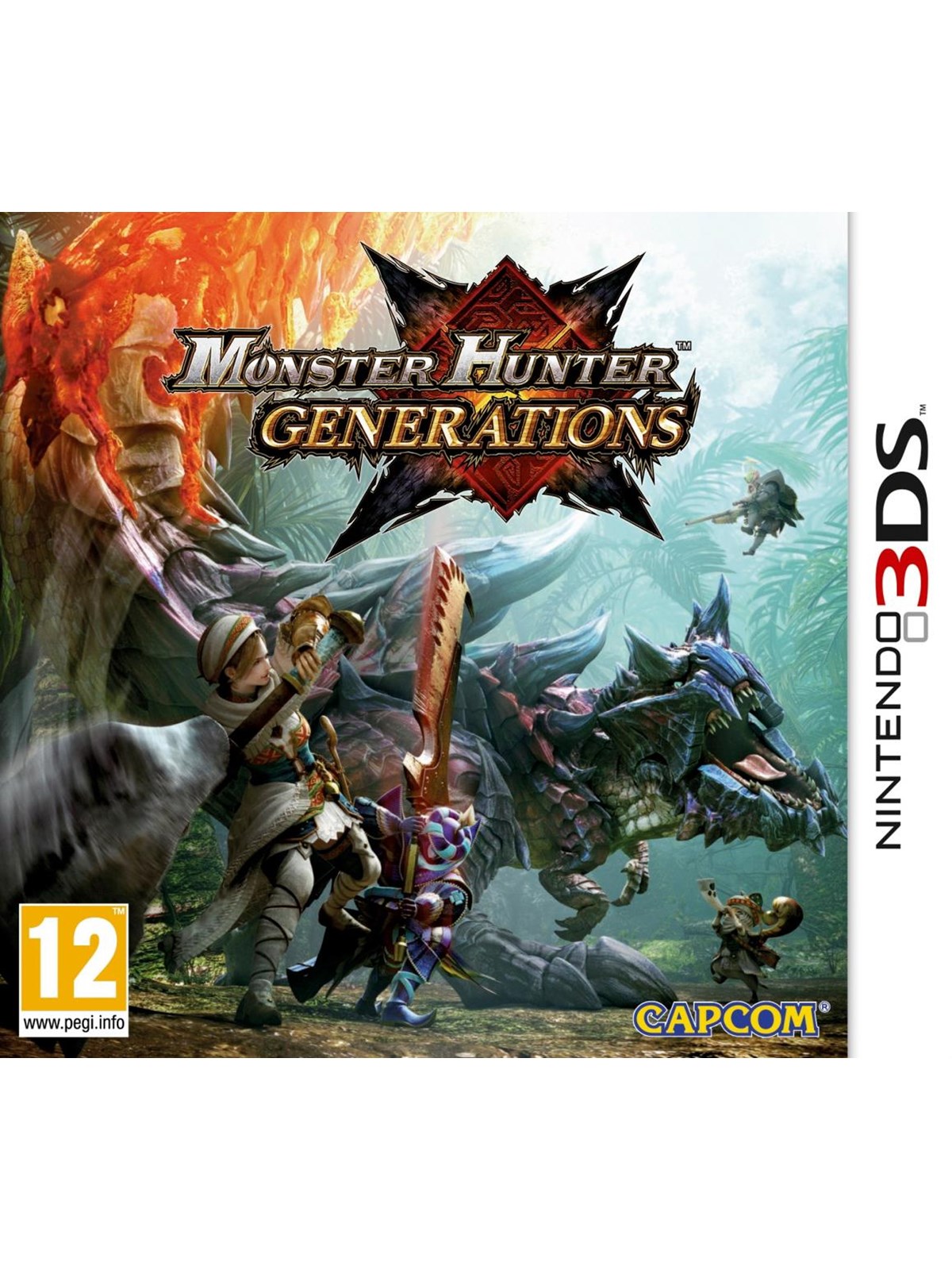 Monster Hunter: Generations - Nintendo 3DS - RPG - PEGI 12