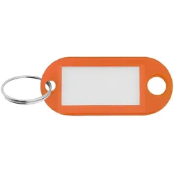 CombiCraft Schlüsseletikett 48x22mm Orange- 100 Stück