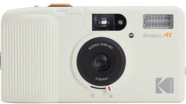 Kodak Snapic A1 35mm Film Kamera, Hvid