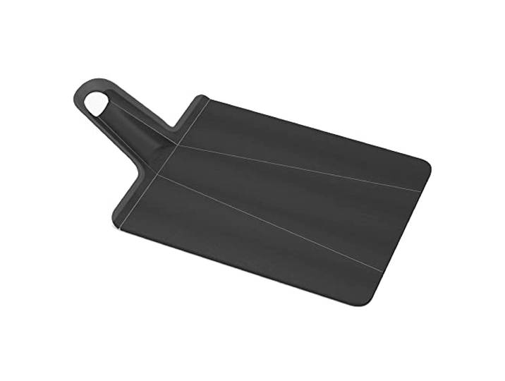 Joseph Joseph Chop2Pot Plus Planche à découper pliable avec Poignée facile à saisir\, Moyen\, Noir
