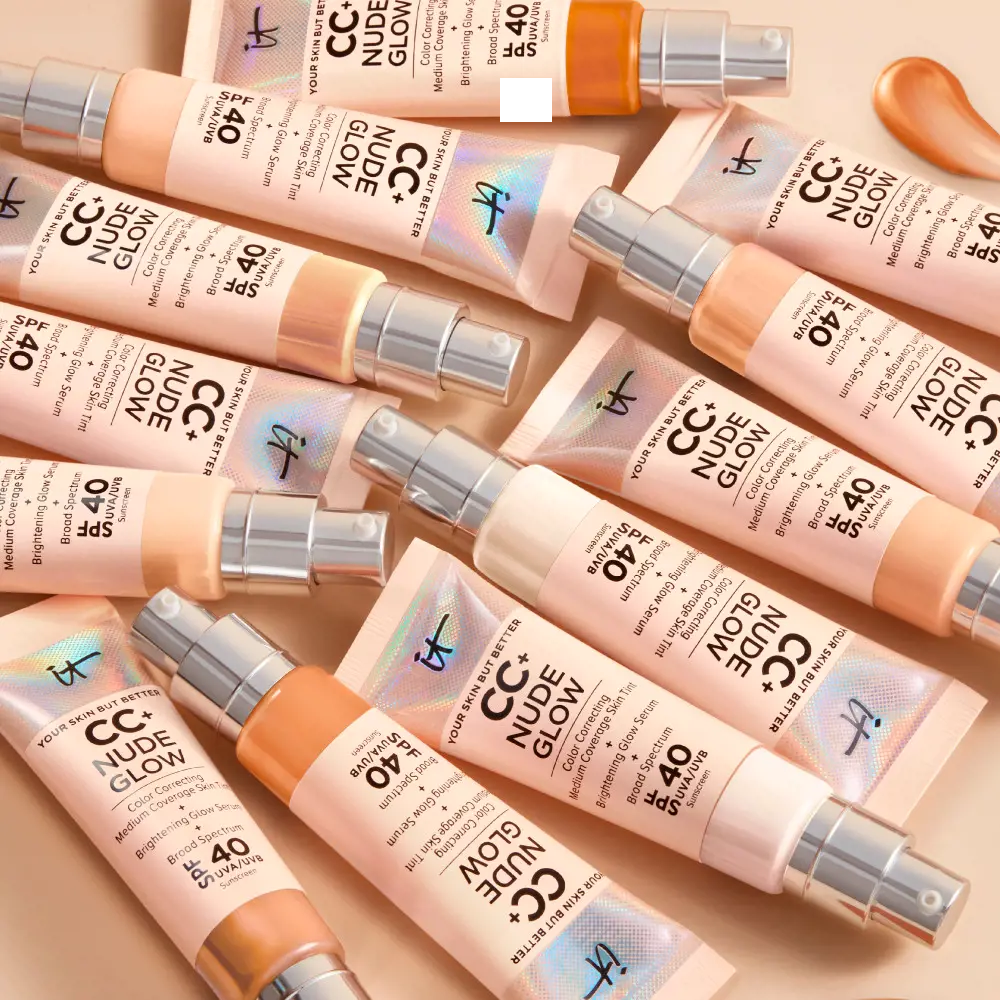 iT Cosmetics Your Skin But Better CC+ Nude Glow SPF40 32mL Medium Tan SPF40