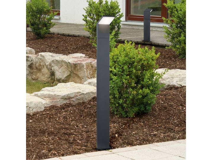 Trio Lighting LED Wegeleuchte PEARL, schwarz, Aluminium, Modern