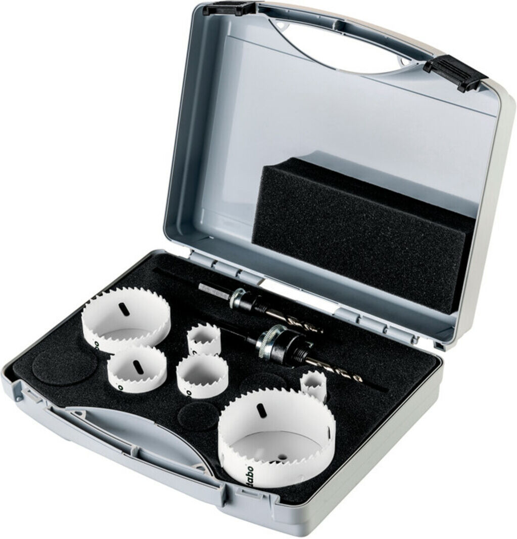 Metabo Bi-Metall-Lochsägen-Sortiment, 8-teilig (625159000)