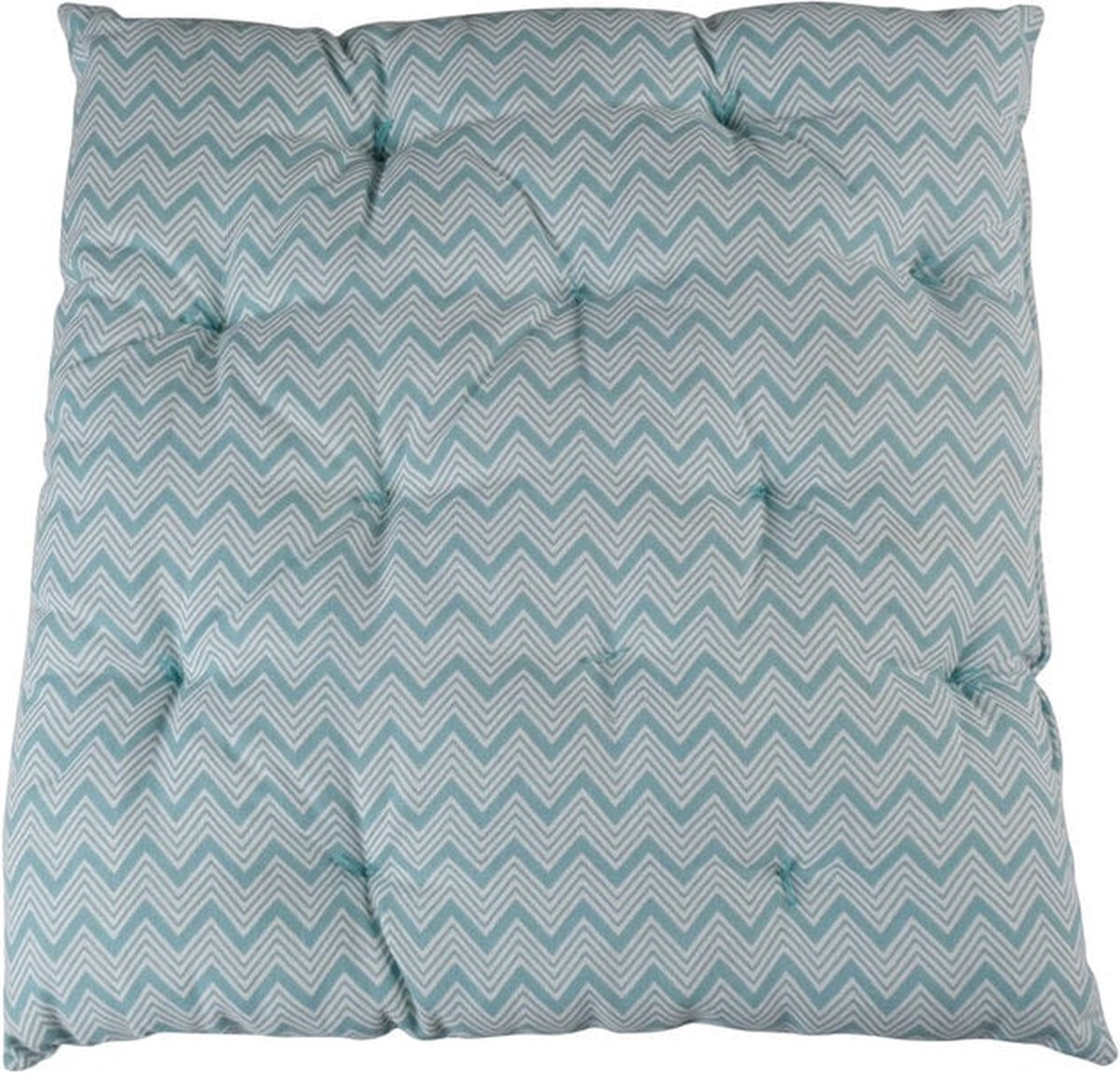 Linen & More Sierkussen Fine Zigzag A, 40 x 40 cm