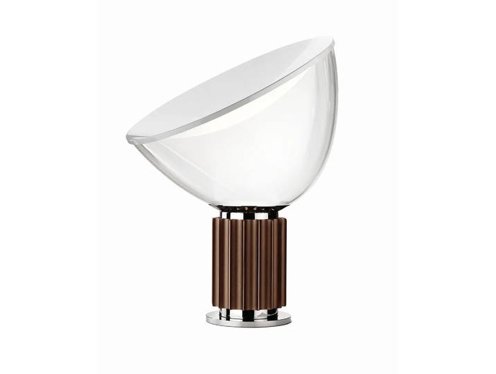 Flos Lampe de table Taccia LED 64,5 cm Bronze