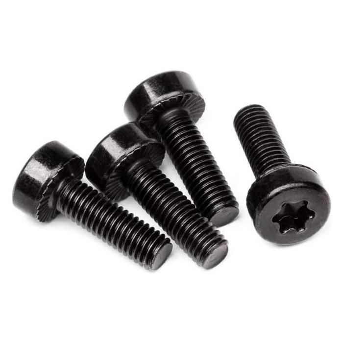 HPI BAJA 5T WIDE CAP HEAD TORX SCREW M5x16mm (4Stk) (15458)