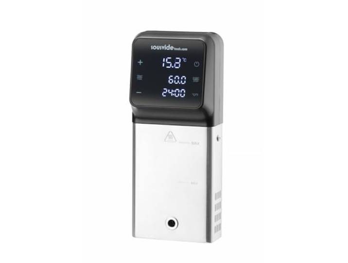 HENDI iVide Plus Junior, Sous-Vide Stick, Sous Vide, Temperatur 5°C-99°C, Genauigkeit 0,07°C, WiFi Steuerung, Beste Leistungen bei bis zu 45 Liter, 230V, 1500W, 159x121x(H)285mm