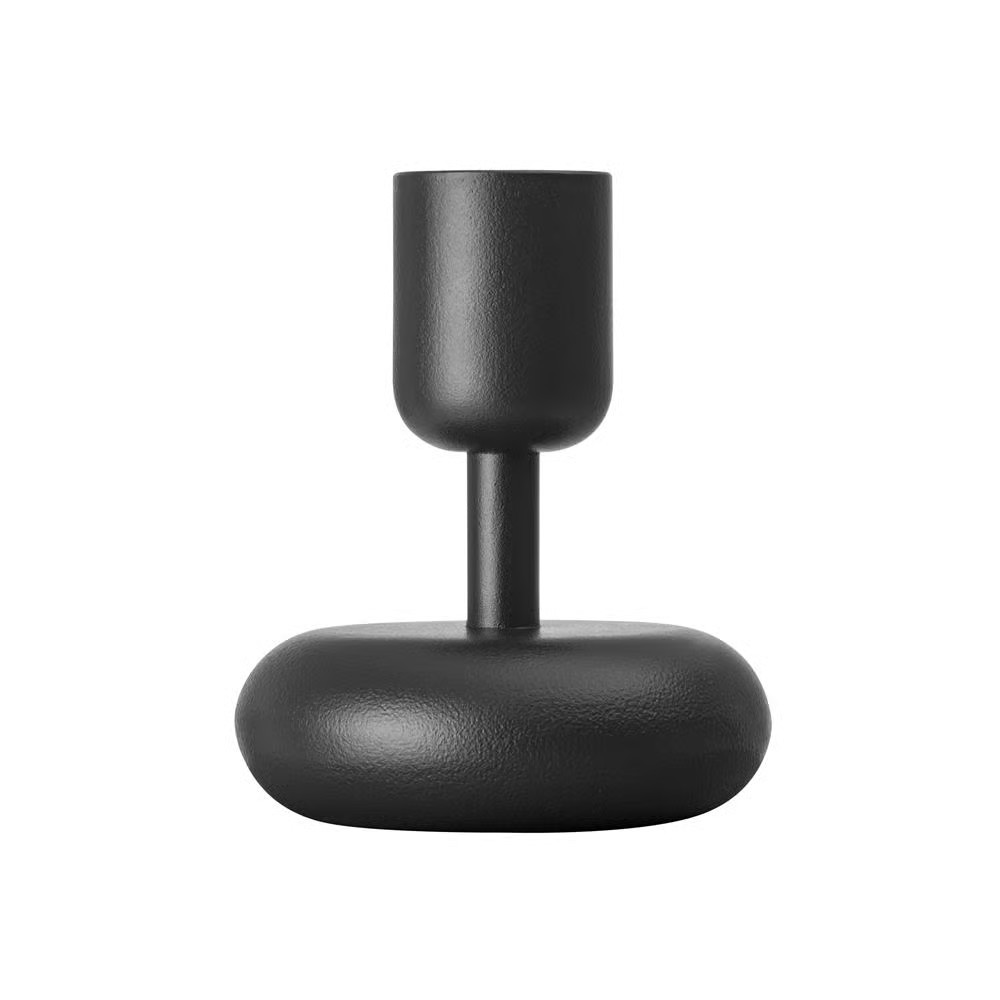 Iittala Nappula kandelaar donkergrijs klein - Hoogte: 10,7 cm