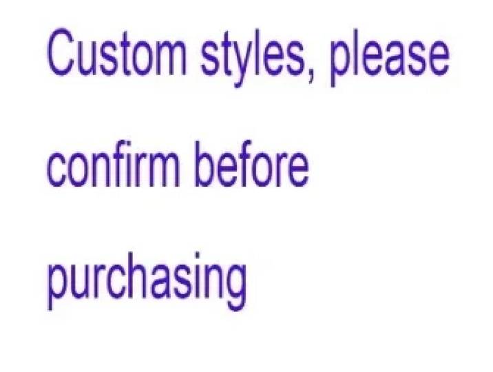sur mesure Ce que les produits sont nécessaires, veuillez contacter le service client pour vérifier