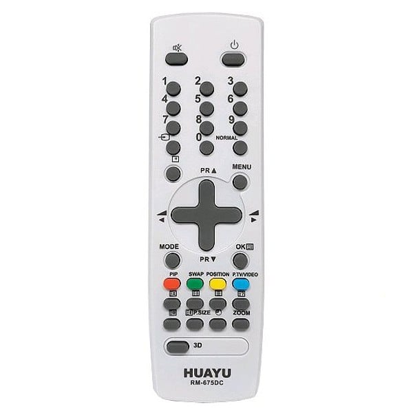 Huayu Universele afstandsbediening voor Daewoo televisies, model RM-675DC